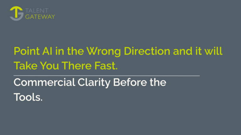 Point AI in the Wrong Direction and It Will Take You There Fast.